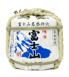 本醸造　ミニ菰樽　富士山　ケース入